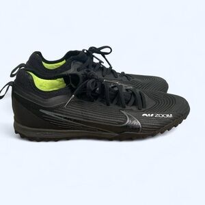 Nike Air Zoom Superfly 3 Black and green indoor cleats